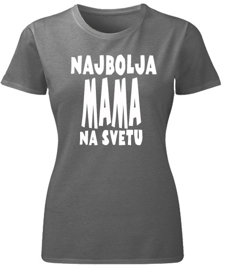 Majice sa stampom natpisom slikom/Za devojku/najbolja mama na svetu C.jpg